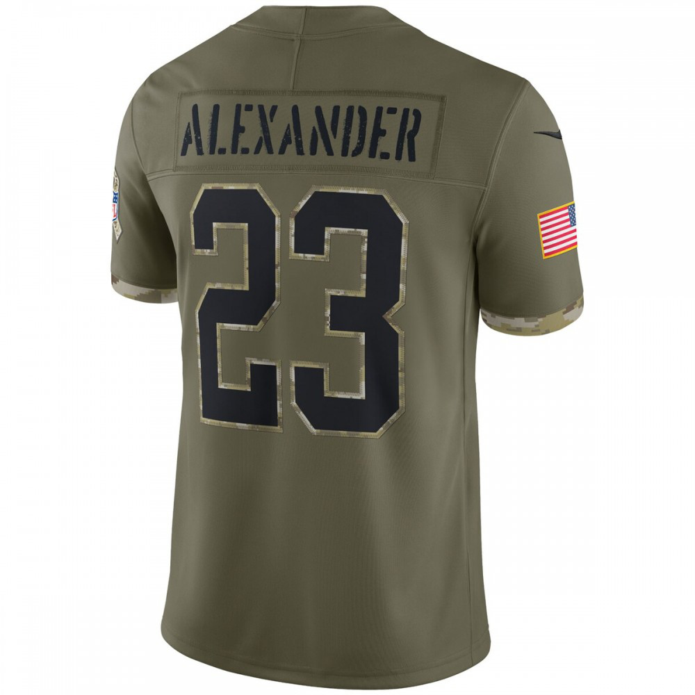 Jaire Alexander Green Bay Packers Nike 2022 Salute To Service Limited Jersey - Olive-Profan Arena